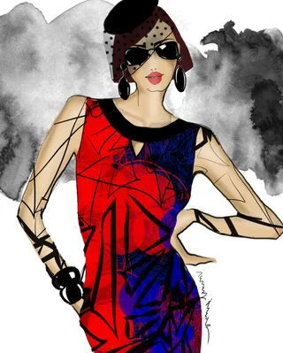 时尚女装设计图