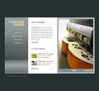 橱柜专卖网站设计