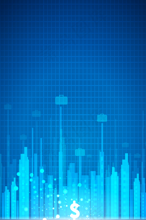 蓝色简约科技线条高清背景