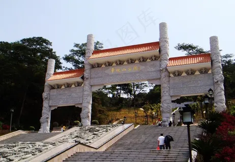 华佗山公园正门图片