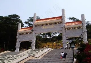 华佗山公园正门图片