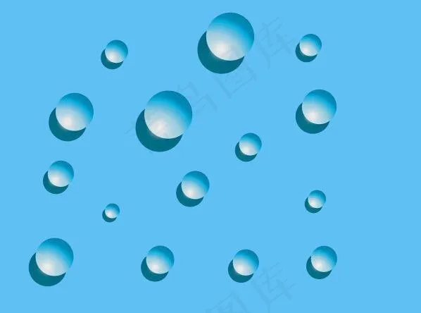 水滴图片cdr矢量模版下载