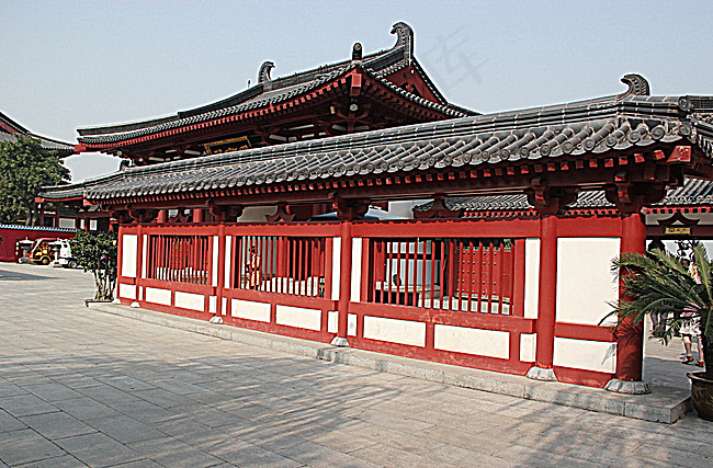 华清池建筑图片