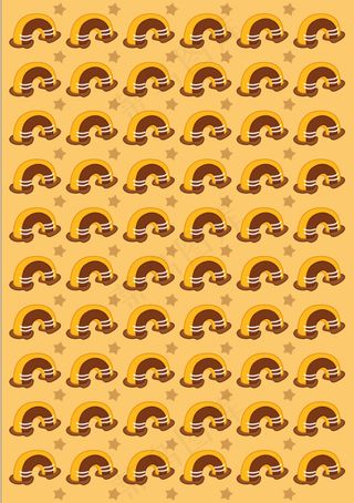 卡通蛋糕矢量图