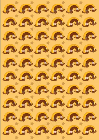 卡通蛋糕矢量图