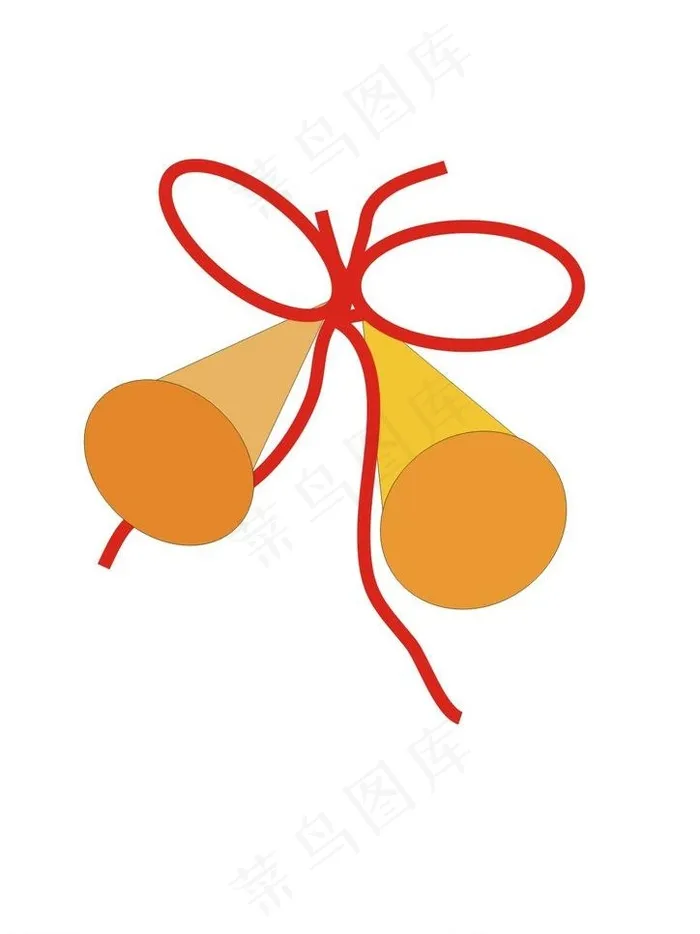 铃铛图片cdr矢量模版下载