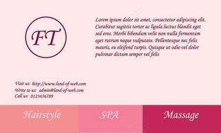 国外二维码商务名片模板