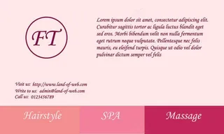 国外二维码商务名片模板