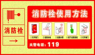 消防栓使用方法