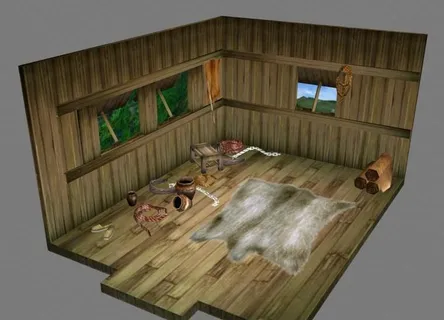 仙剑4 云天河家 树屋内部