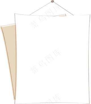 清新卡通寒假生活小报手抄报