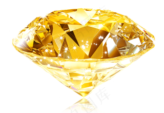 多彩发光钻石宝石免扣PNG素材