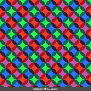 半透明的圆形图案