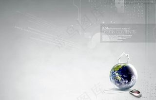 创意科技地球图片