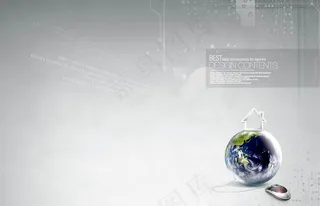 创意科技地球图片