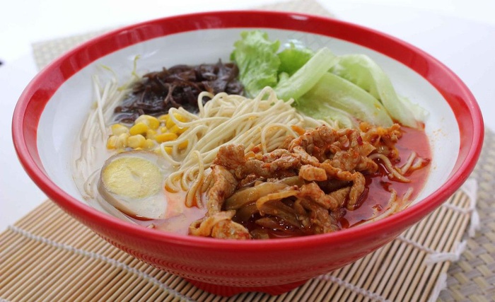 榨菜肉丝面图片