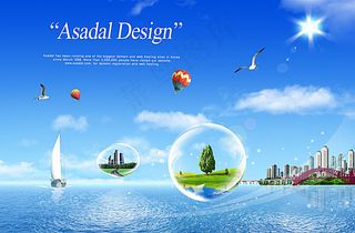 房地产展板背景