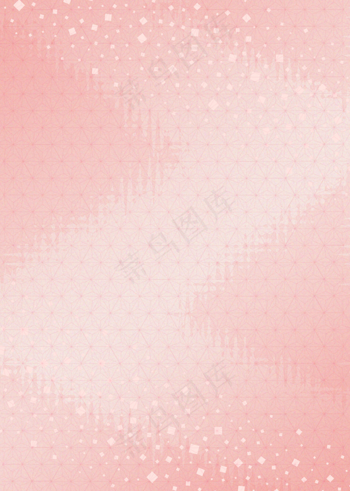 粉色黄色花纹 背景图片-4