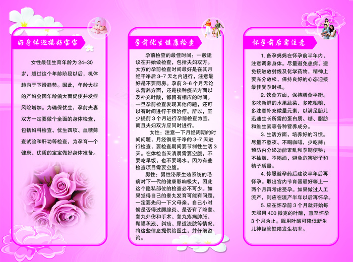 产前检查设计AIai矢量模版下载