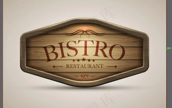 木牌图片ai矢量模版下载