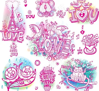 情人节背景图片