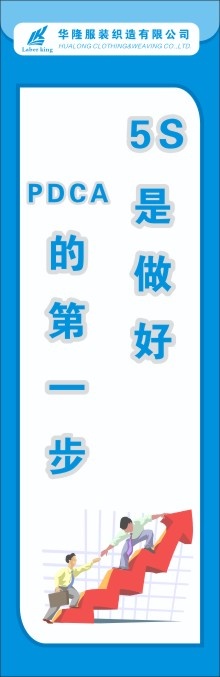 服装5S标语52cdr矢量模版下载