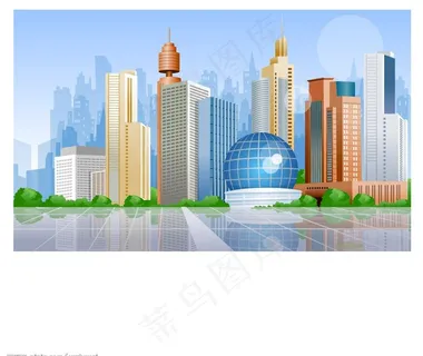 城市风光图片
