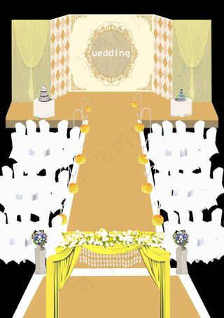 婚礼布置效果图