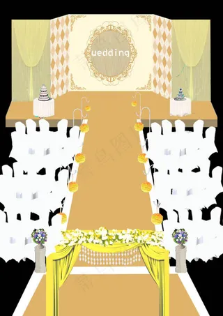 婚礼布置效果图