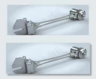 自行车450mm轴驱动（=后轮和踏...