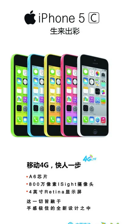 移动版苹果5Cpsd模版下载