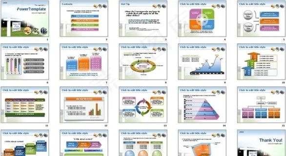 创业计划PPT模板
