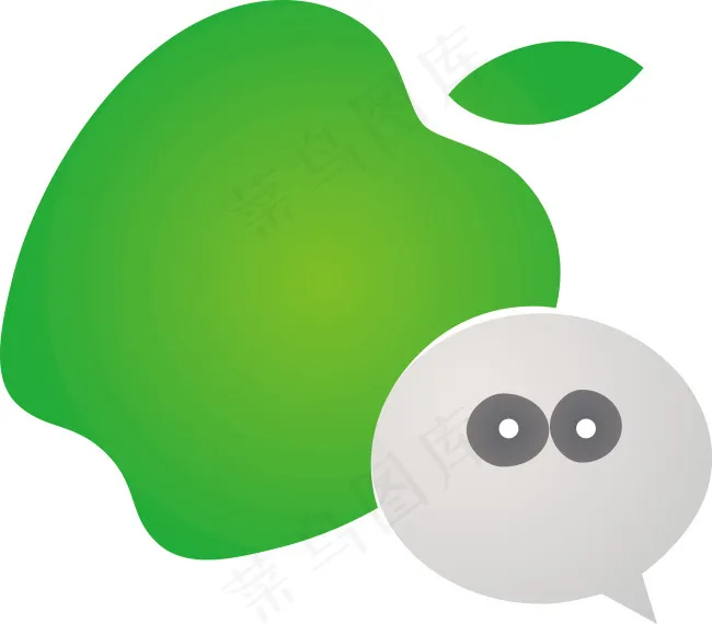 微信缺口ai矢量模版下载