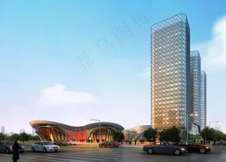 大都市商务写字楼图片