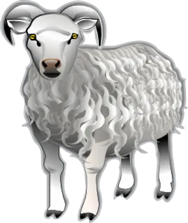 羊MD V剪贴画