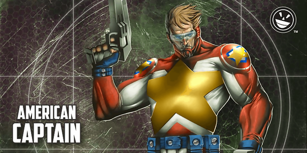 美国上尉的字体