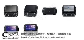 psp游戏机图标下载