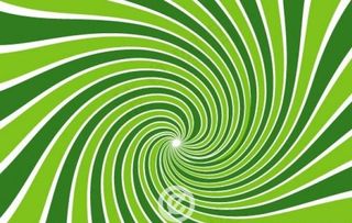 扭曲的径向条纹矢量