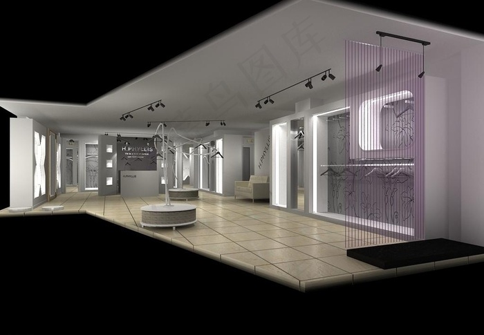 服装店效果图图片