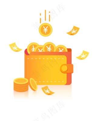 钱包金融商务图标