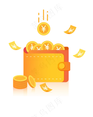 钱包金融商务图标