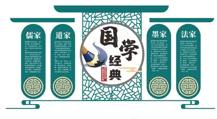 国学文化墙