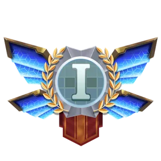 科技风 游戏UI 徽章 白银1