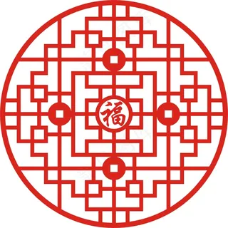 矢量镂空花纹边框底纹