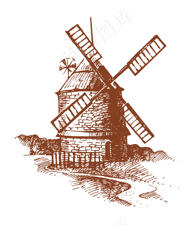 风车矢量图