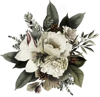 国画鲜花图片 国画鲜花图片