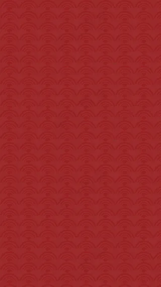 中国风红色鱼尾纹背景