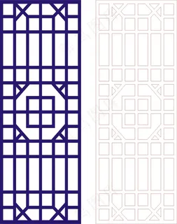 矢量镂空花纹边框底纹中式 矢量镂空花纹边框底纹中式