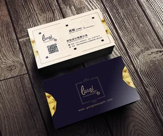 大气时尚房地产建筑名片