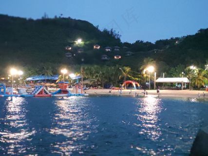 分界洲岛的夜晚